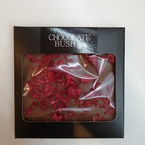 Czekolada mleczna z malinami 85g