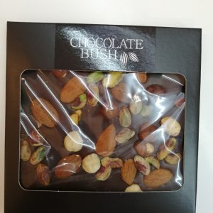 Czekolada ciemna orzechy: migdały, orzechy laskowe, pistacje 85g