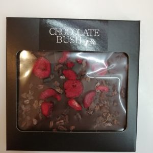 Czekolada ciemna z ksylitolem bez cukru z wiśniami i ziarnami kakaowca 80g