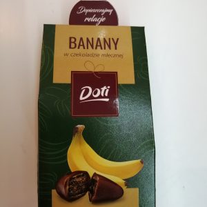 Banany w mlecznej czekoladzie 50g