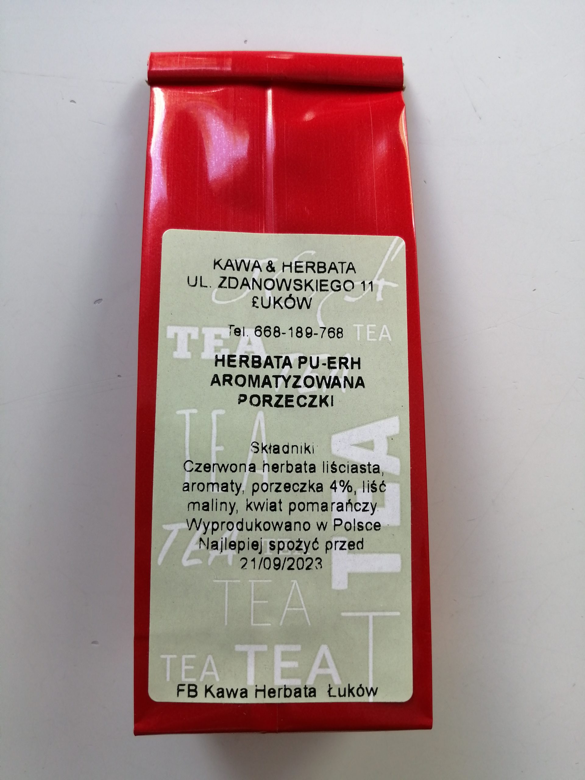 aromatyzowana porzeczki
