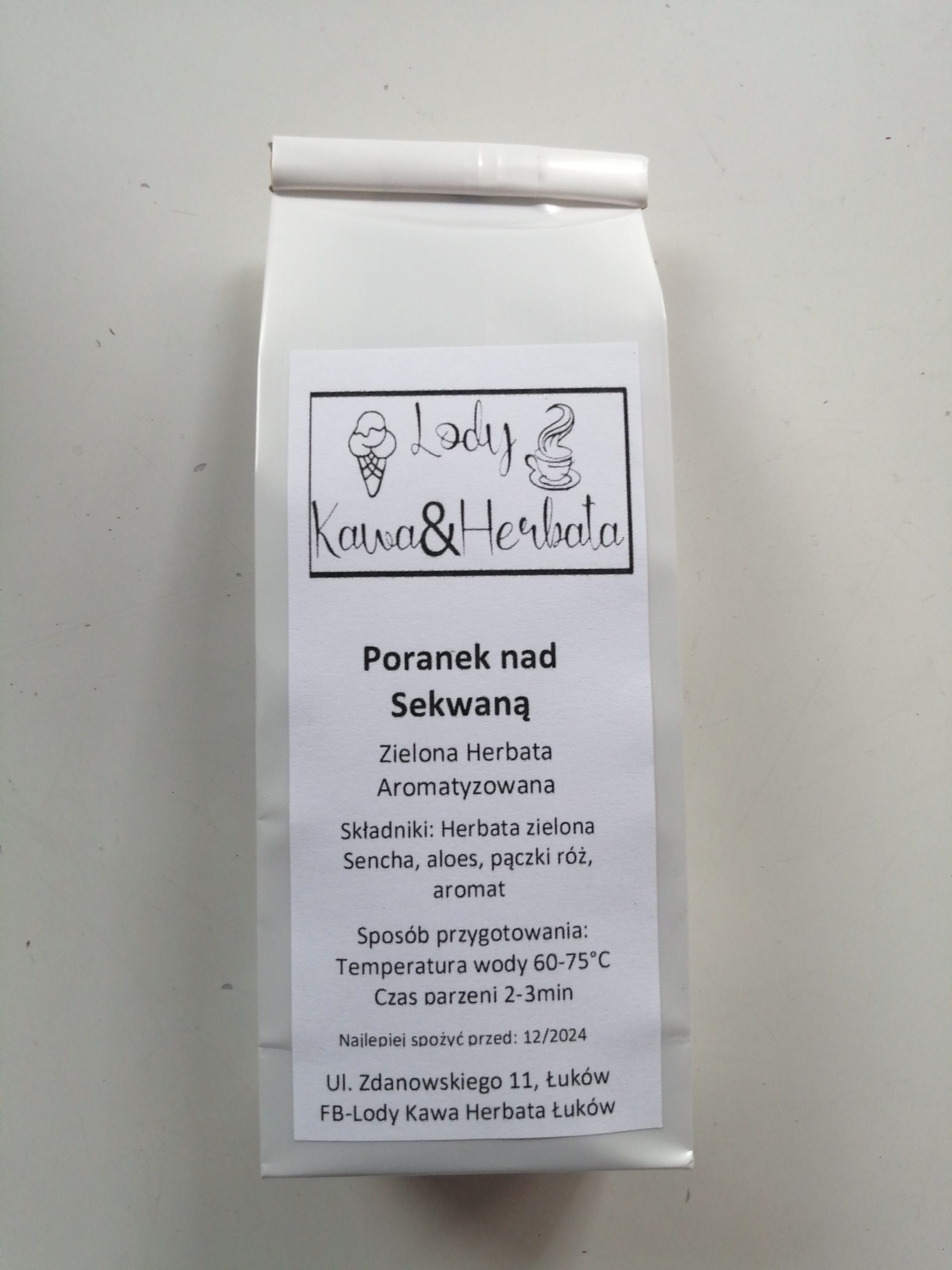 herbata poranek nad sekwana