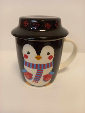 Kubek świąteczny z zaparzaczem