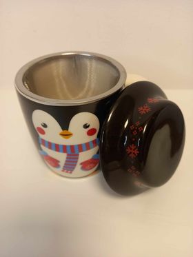 Kubek świąteczny z zaparzaczem